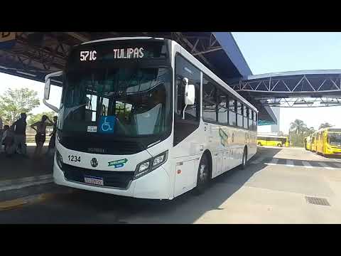 Caio Apache Vip IV Volksbus 17.230/S Euro 6 Carro de Teste da Viação Leme