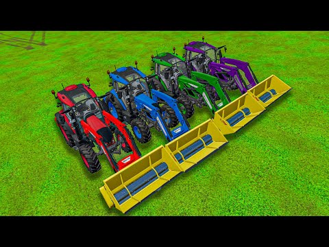 LOAD POTATOES ON TRUCKS WITH RIGITRAC TRACTORS | Farming Simulator 2022