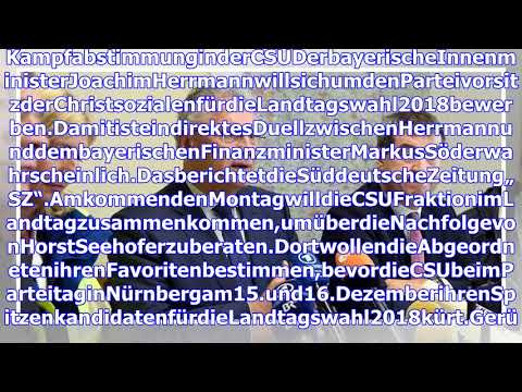 Turn in der CSU Machtkampf: Herrmann will gegen Söder als Seehofer-Nachfolger k