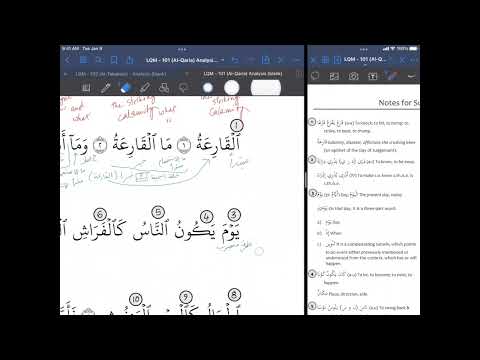 Surat-al-Qari'a (101) Analysis