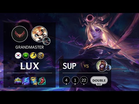 Lux Support vs Lulu - KR Grandmaster Patch 12.2