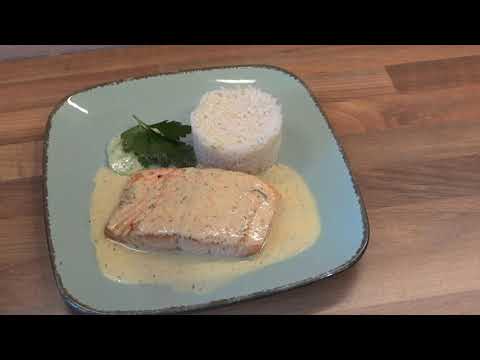 Kochen mit Traudl - Lachs mit Senfsoße