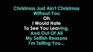 Hello Christmas  Christmas Without You KARAOKE