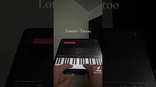 Loreen -Tattoo #loreen #tattoo #ipad #garageband #garagebandmusic #pianolesson #melody #tutorial