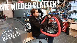 Nie wieder platte Reifen am Lastenrad? - Tannus Armour Pannenschutz, Spezialschlauch & Winterreifen