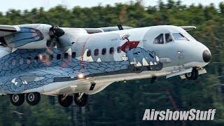 Polish C-295 Demo and LOW Flyby -Airshow Radom 2023