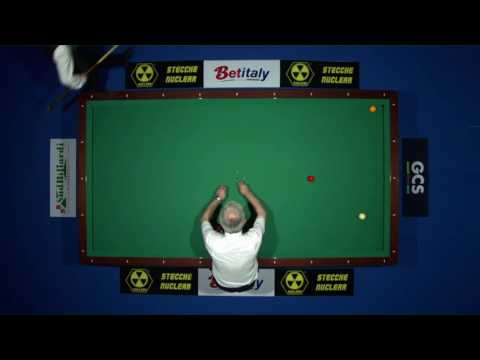 Vassallo Simone VS Perna Ugo | Campionato Italiano Biliardo 2016/2017(Torino)