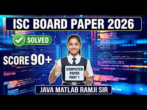 ISC Computer Science 2026 Paper