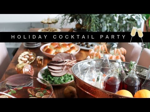 HOLIDAY COCKTAIL PARTY | Tips, Decor & More 🥂