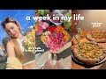 vlog 💐 vivid sydney, korean pizza, skin treatment, event hosting, travel plans ✈️ current faves!