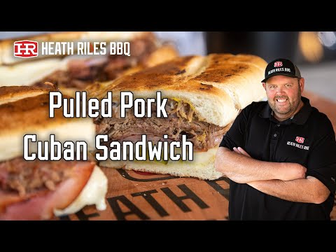 Cuban Sandwich Recipe on the Blackstone Griddle | Pulled Pork Cubano Sandwich | Heath Riles BBQ