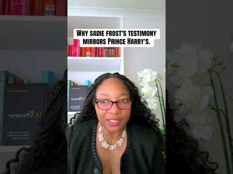 Why Sadie Frost’s court testimony mirrors Prince Harry’s 