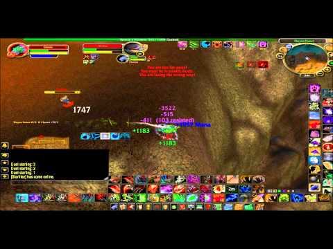 WoW Cataclysm Feral Druid vs Subtlety Rogue