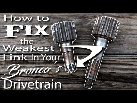 Assembled Extreme Duty Dana 20 Transfer Case Output System