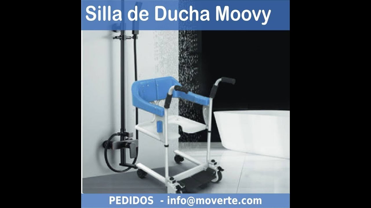 Watch silla de traslado ducha y wc multifunción ortopedia moverte Now silla de traslado ducha y wc multifunción ortopedia moverte