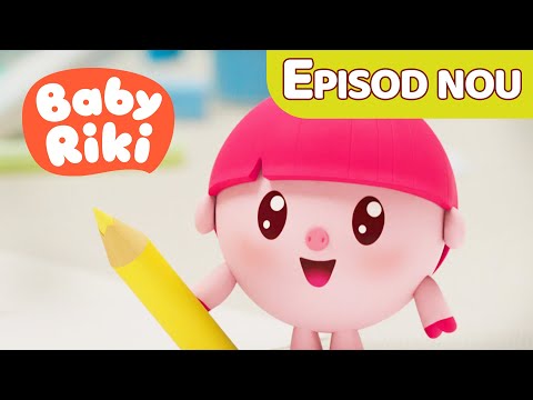 BabyRiki RO 👉 EPISOD NOU 🌈 Culorile Curcubeului | Suntem veseli! Desene Copii