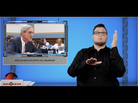 Mueller back on Capitol Hill Wednesday (ASL - 7.21.19)