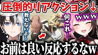 【VCR GTA】あまりにも反応が良すぎるひなーのと反応を楽しむかみとw【 #橘ひなの #赤見かるび #エビオ #ぶいすぽっ 切り抜き】