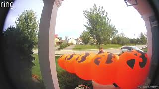 ATTACK of the INFLATABLE PUMPKINS!