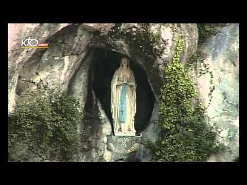 Chapelet à Lourdes