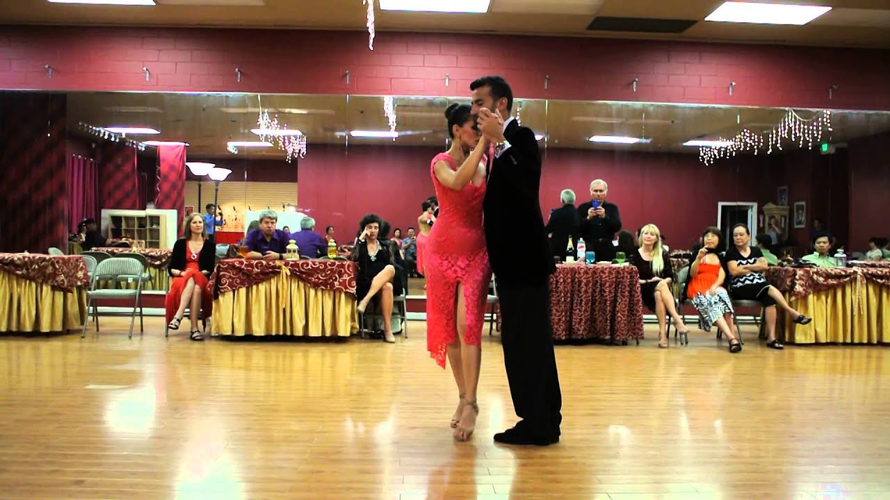Luciano Brigante & Alejandra Orozco at Susan's Dance Studio in San Jose, CA
