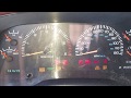 How to reset a digital cluster gauge on Dodge vehicle's