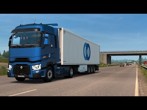 ETS 2 1.35 - ProMods 2.41 - Renault Range T 480 Comfort - Trip: Clermont-Ferrand - Montpellier