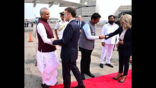 18.02.2026: Governor sees off to President of the Republic of France Emmanuel Macron