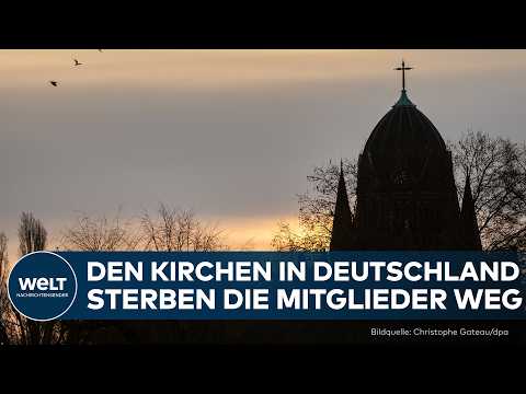 Video Thumbnail: KIRCHEN IN DEUTSCHLAND: Heftiger Mitgliederschwund bei Kirchen 2025! – Darum werden es immer weniger