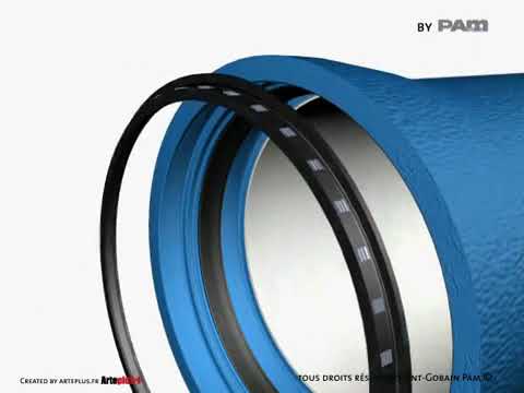 Asennus DN 400-600 2-kammioiset putket}