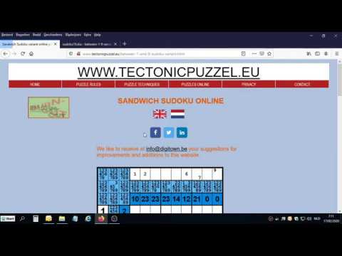 Sandwich Sudoku solving techniques in Step by Step video (puzzle 25)