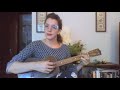 Dreams Dissolve- Catherine MacLellan cover on baritone ukulele