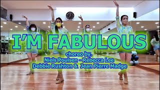 I'M FABULOUS by. Niels Poulsen, Rebecca Lee, Debbie Rushton &amp; Jean Pierre Madge | Demo | Line Dance