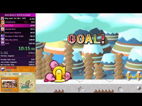 Kirby Super Star Ultra 100% Speedrun in 2:06:48.79