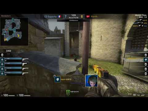 K0NFIG INSANE 1 TAP FLICK VS G2 DREAMHACK MASTERS