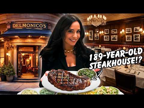 America's MOST HISTORIC Steakhouse, Explained | Old School with Danielle Caminiti