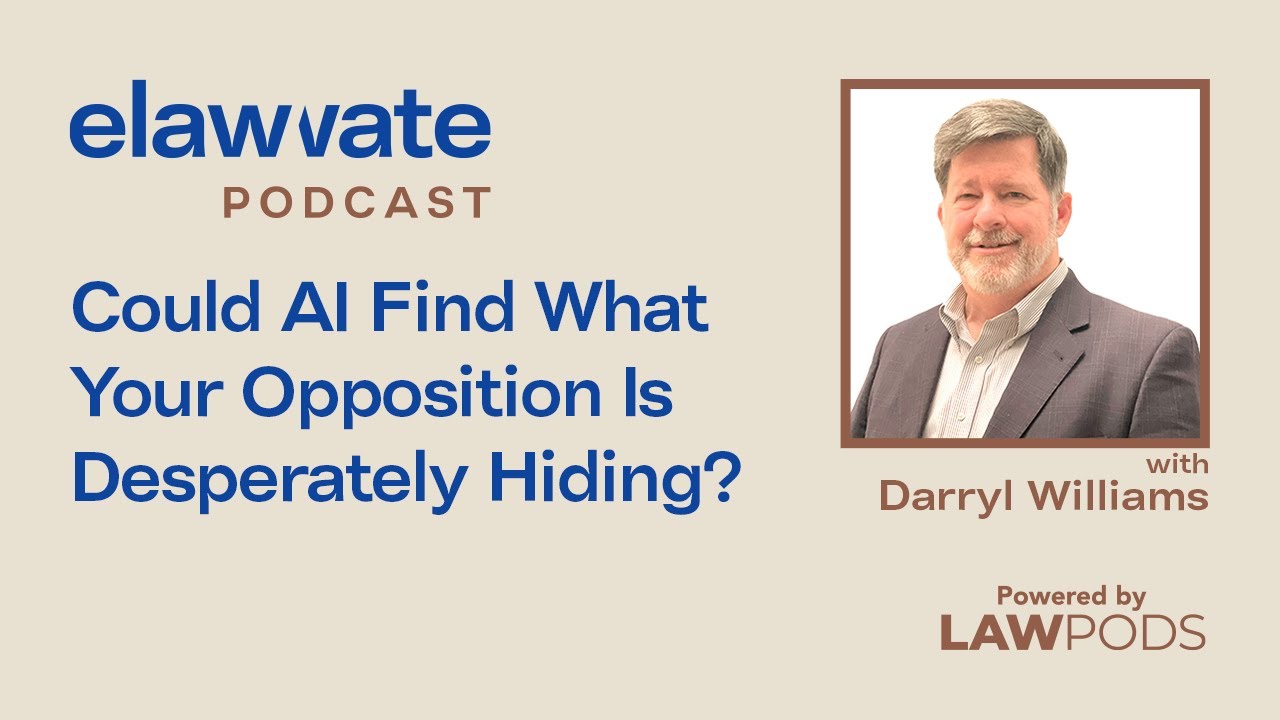 Could AI Find What Your Opposition Is Desperately Hiding? with Darryl Williams