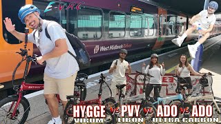 4 of the BEST commuter Ebikes HEAD to HEAD! Ado Ultra, Carbon, Pvy Libon, Hygge Virum
