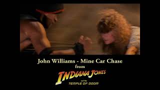 John Williams - Mine Car Chase from Indiana Jones and the Temple of Doom (Isolated Score)