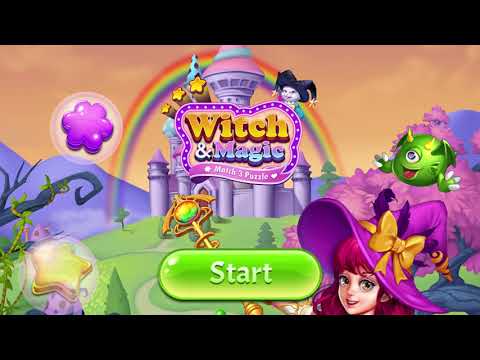 Witch N Magic: Match 3 Puzzle Video