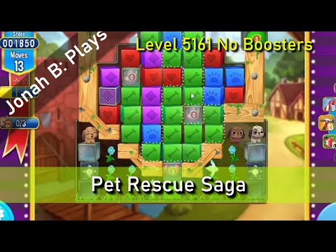 Pet Rescue Saga Level 5161 No Boosters