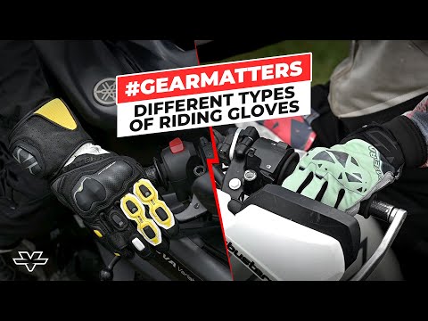 Different Types of Motorcycle Riding Gloves Explained #GearMatters #motorcyclegloves