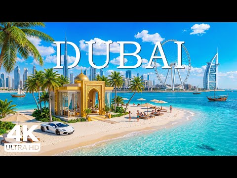 Dubai 4K UHD – Waterfront Architecture, Night Reflections & Global City Glamour