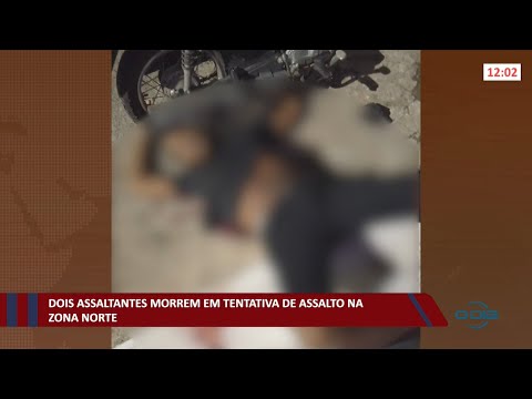 Dois assaltantes morrem em tentativa de assalto na zona norte 30 11 2021