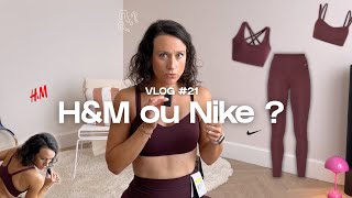 Nike vs H&M sport : je compare 2 tenues de sport, PETIT BUDGET vs GROS BUDGET