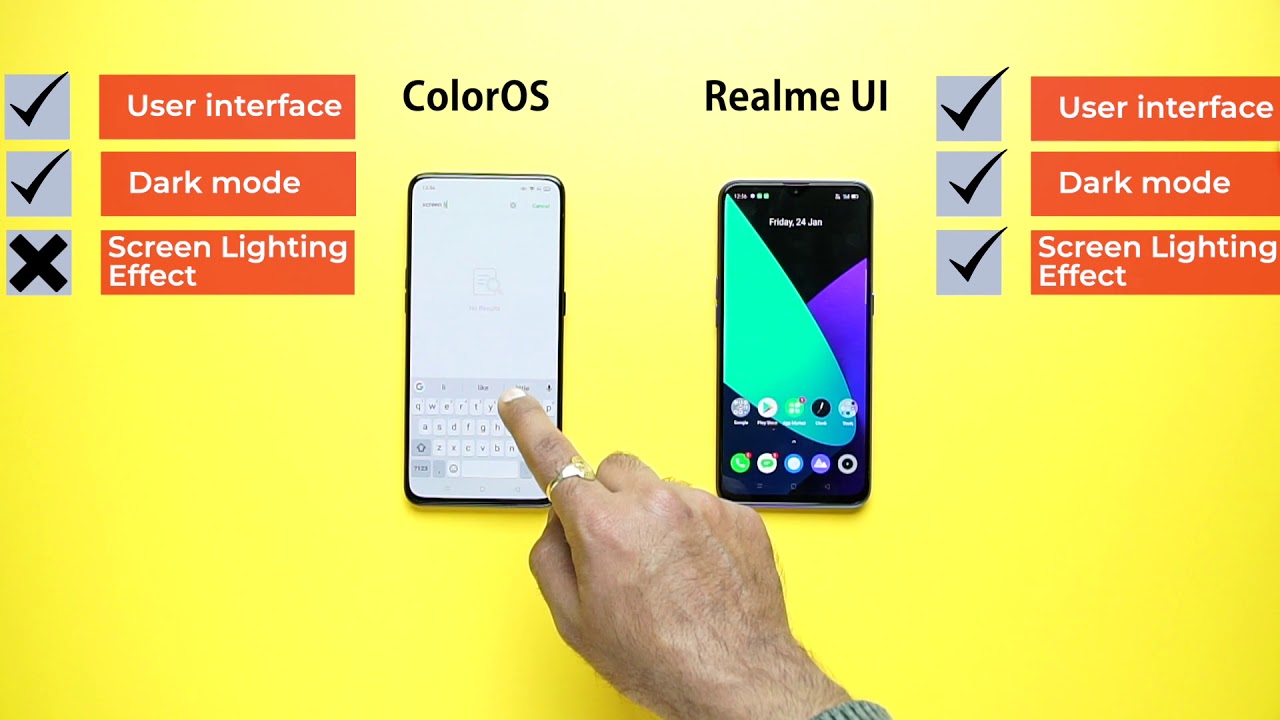 Realme UI vs Color OS 7: Is realme UI a big upgrade?