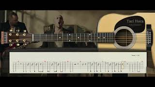 Gitar Dersleri -  Hiç Utanmadan ( Gripin  ) - Taci Hoca : 0543 232 91 22