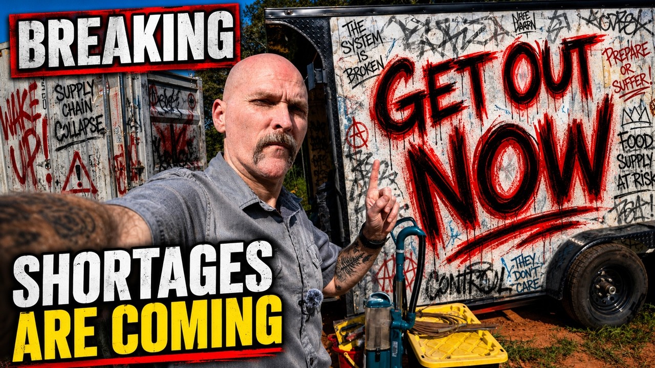 🛑BREAKING🛑GET OUT WHILE YOU STILL CAN. IM GETTING READY FOR FOOD SHORTAGES, RIOTS & VIOLENCE🛑