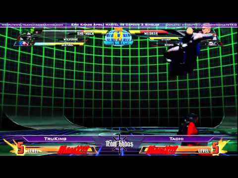 Epic Khaos April - MvC3 Singles - TruKing vs Tachi