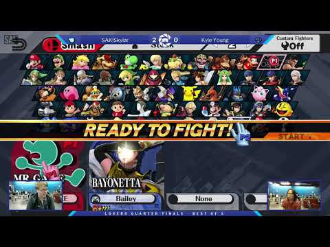 TSL 117 Losers Quarters - Kyle Young (ROB/Bayonetta) vs SAK|Skylar (Game & Watch)